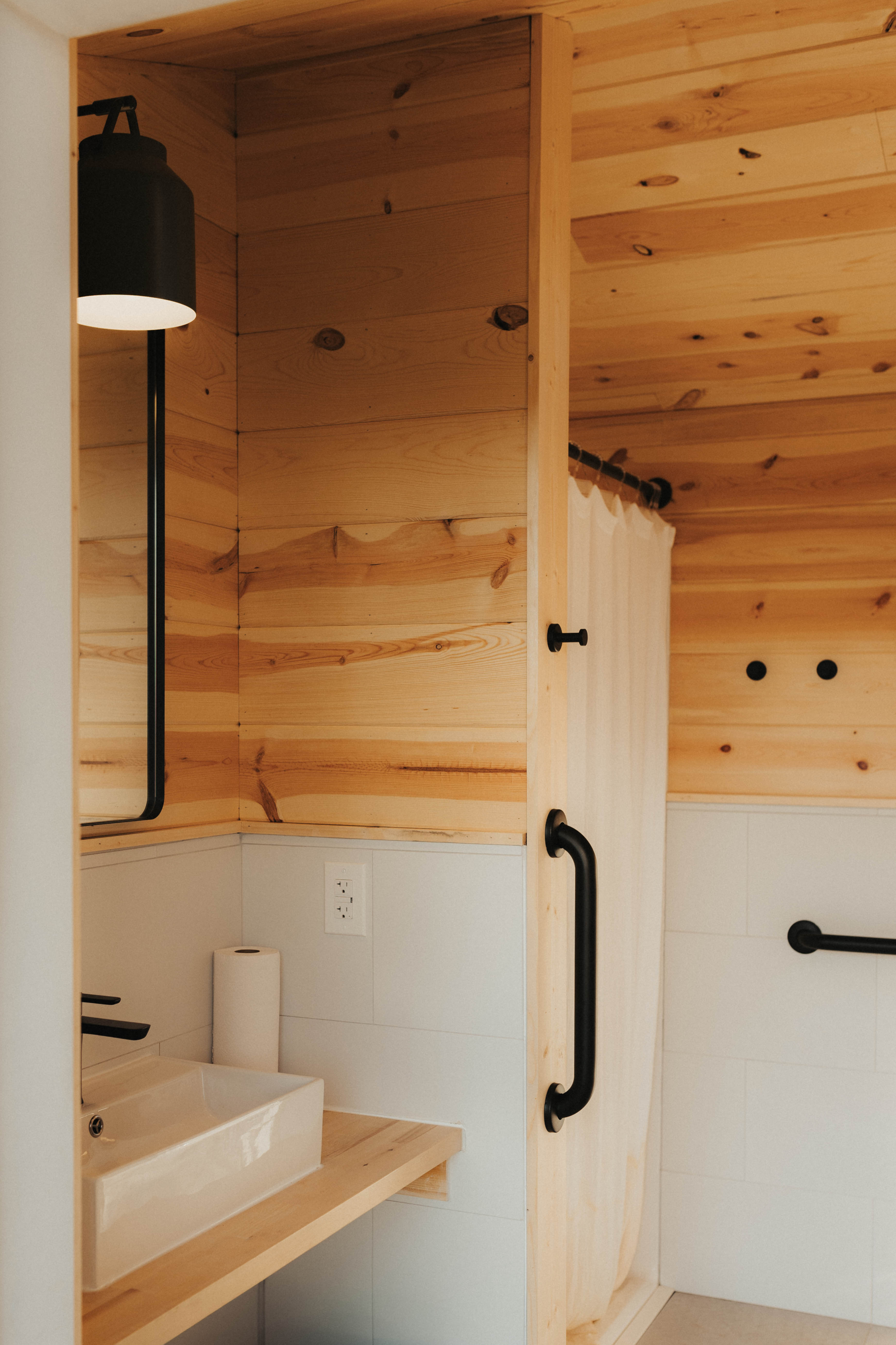 Pine Bathhouse Interior